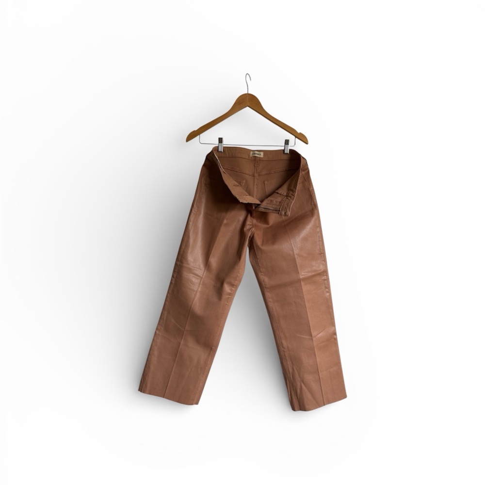 L’AGENCE Wanda High-Rise Crop Wide-Leg Jeans – Macaron